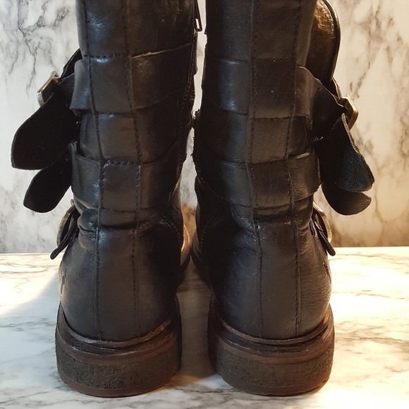 Frye Buckle Boots - Picture 4 of 9